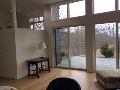 family room kitchen open concept